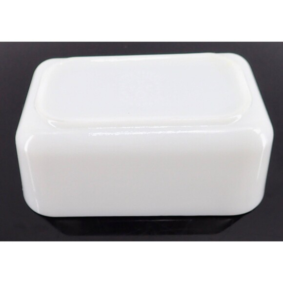 Vintage Pyrex Butterprint Amish White Turquoise 1 1/2 Pint Ovenware 0502 No Lid - Picture 5 of 9